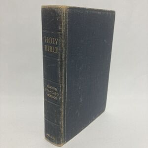 Vintage 1953 Holy Bible Revised Standard Version Thomas Nelson Vintage Hardcover